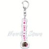 Cute hamster acrylic keychain mobile phone keychain bag decoration tag printed keychain accessories - Image 6