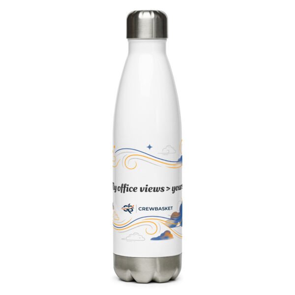 Stainless steel water bottle
